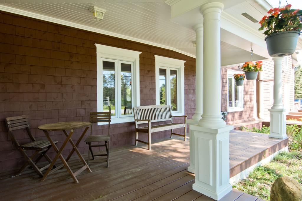 Auberge La Raveaudiere North Hatley Exterior foto